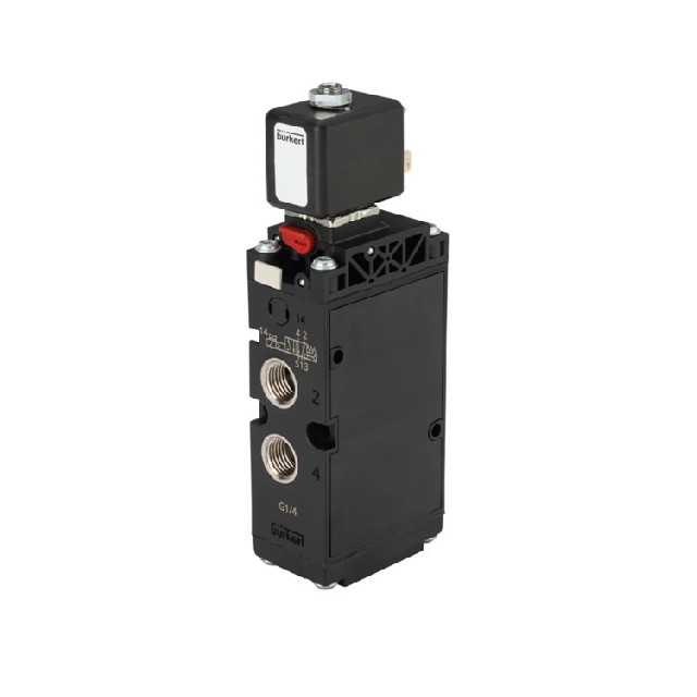 德国burkert 伺服辅助式5/2通电磁阀 231481